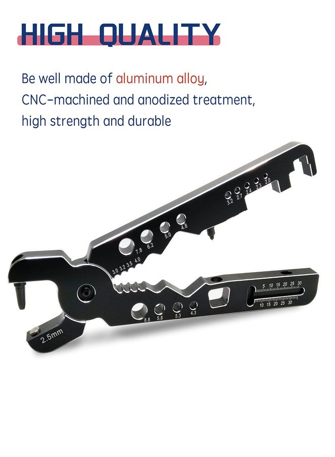 HOPLEX RC Shock Pliers Wheel Multi-Function Wheel Tire Tools for 1/24 1/12 1/10 1/8 Traxxas Arrma Axial Losi Redcat HSP HPI RC Cars Trucks Rock Crawlers - Image 2